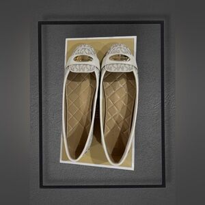 MICHAEL KORS Women’s MK plate Slip-On Moccasin Flat 7